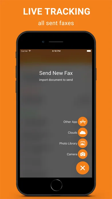 FAX App : send fax from iPhone Screenshots