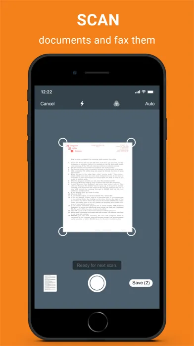 FAX App : send fax from iPhone Screenshots