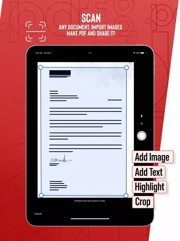 Captures d'écran de PDF Export Pro - PDF Editor iPad 