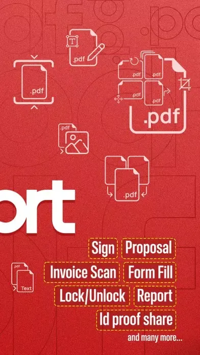 Captures d'écran de PDF Export Pro - PDF Editor