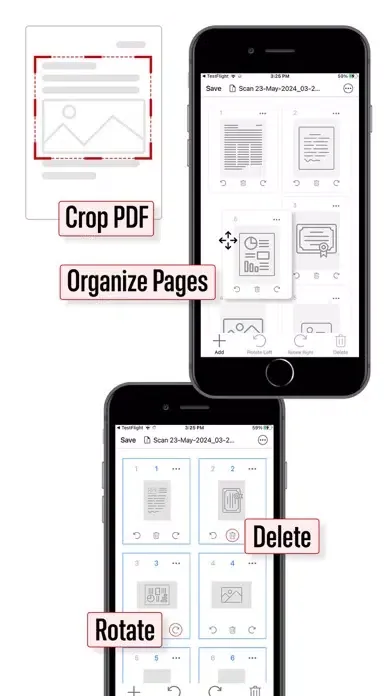 Captures d'écran de PDF Export Pro - PDF Editor