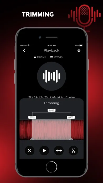 Audio Recorder Pro and Editor Ekran Görüntüleri