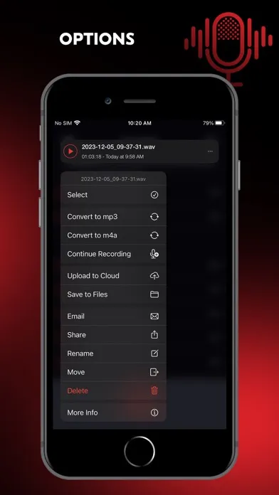 Audio Recorder Pro and Editor Ekran Görüntüleri