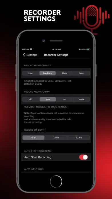 Audio Recorder Pro and Editor Ekran Görüntüleri