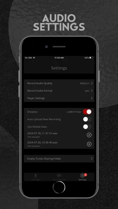 Tangkapan layar Voice Recorder - Record & Edit
