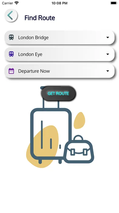 ภาพหน้าจอของ London Tube Map, Tram, DLR TFL