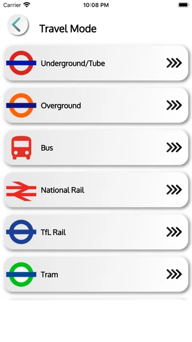 ภาพหน้าจอของ London Tube Map, Tram, DLR TFL