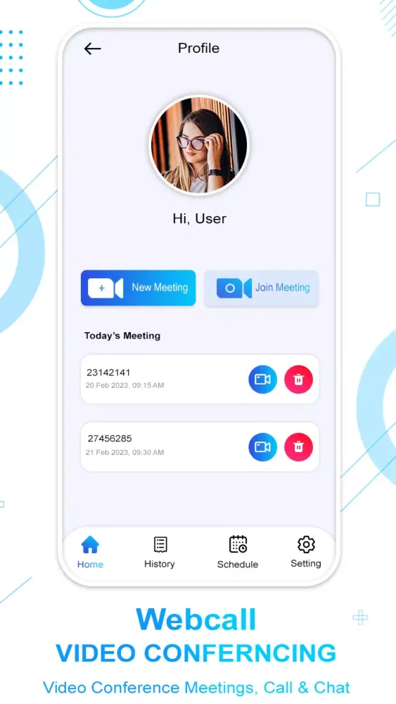 ภาพหน้าจอของ Video Conferencing & Meetings