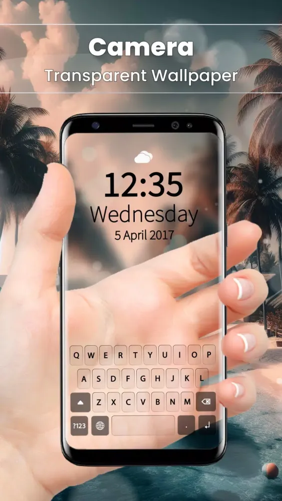 Camera Transparent Wallpaper 스크린샷