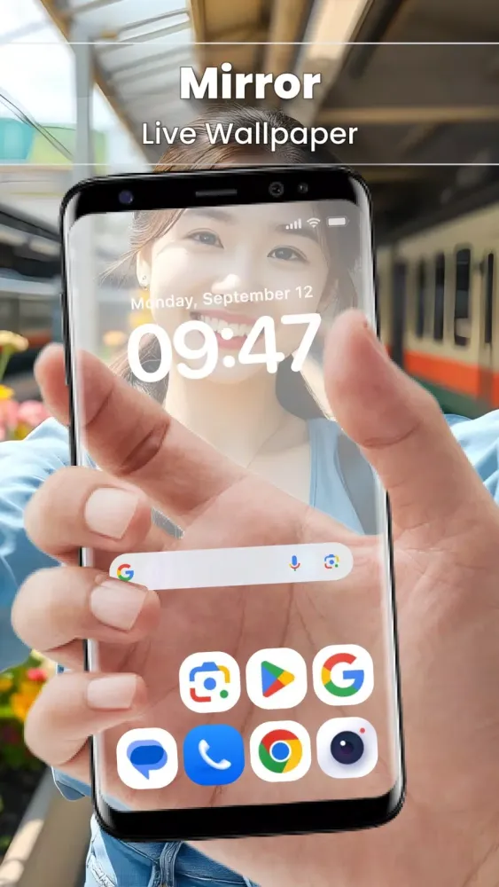 Camera Transparent Wallpaper 스크린샷