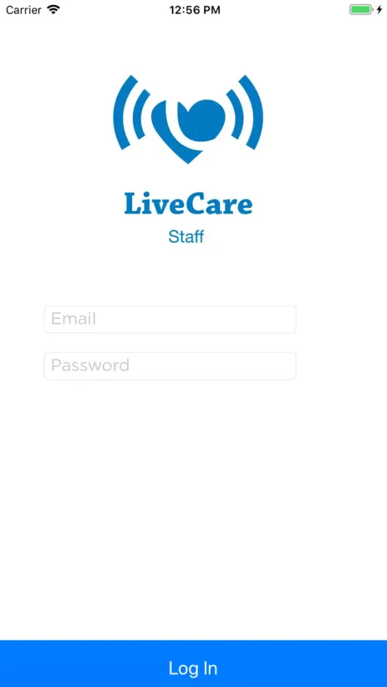 Tangkapan skrin LiveCare Staff App