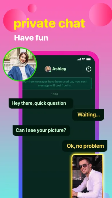 Tangkapan layar JoyLive-Random Video Chat
