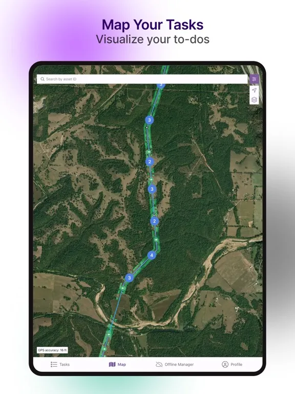 LiveEO Field Crew iPad  Screenshots