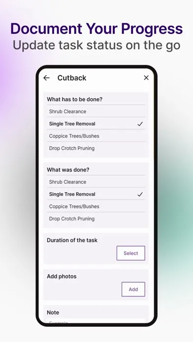 LiveEO Field Crew Screenshots