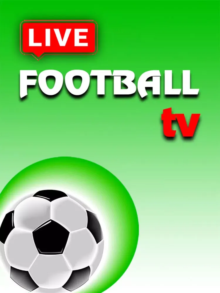 Capturas de tela do Live FootBall TV. iPad 