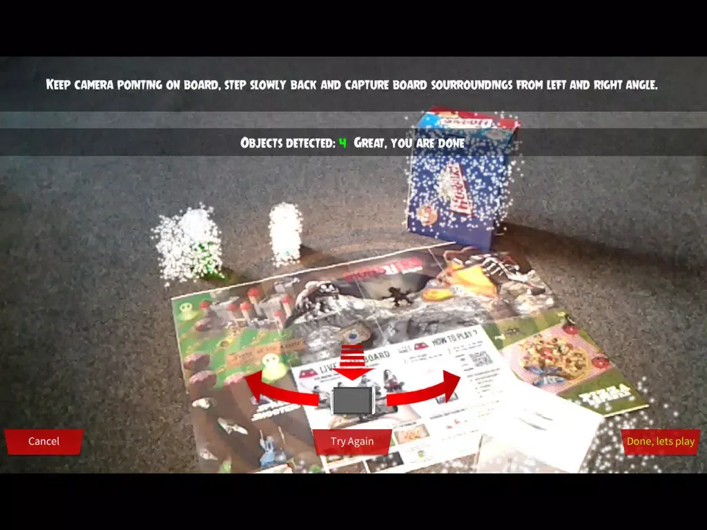 Monsters Multiplayer AR/VR iPad  스크린샷