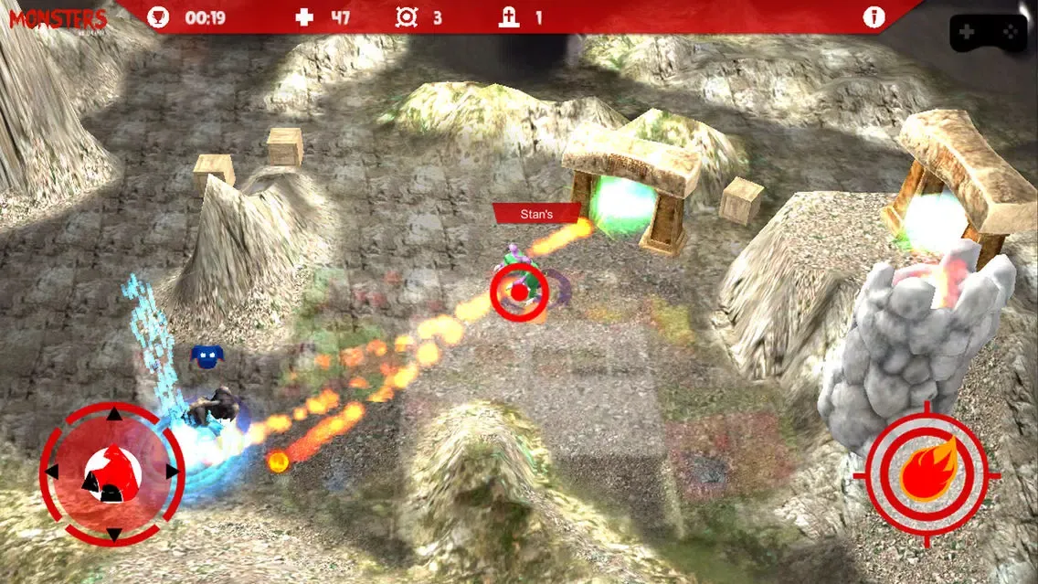 Monsters Multiplayer AR/VR 스크린샷