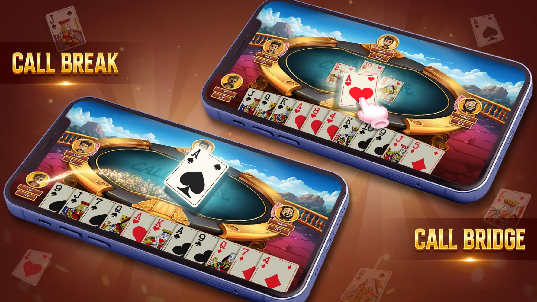 Tangkapan skrin Card Adda