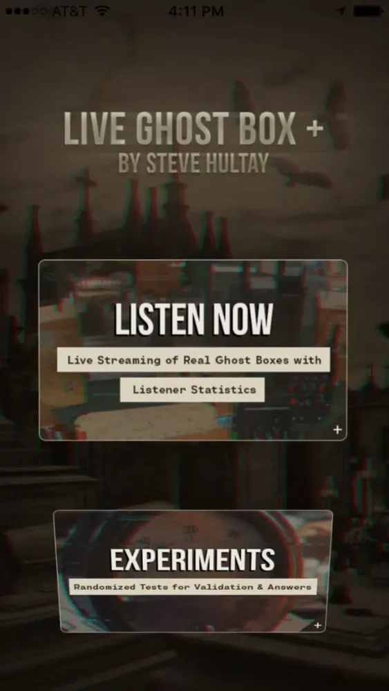 Capturas de pantalla de Live Ghost Box Plus