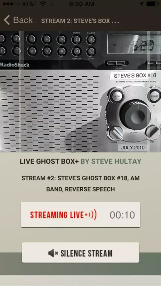 Capturas de pantalla de Live Ghost Box Plus