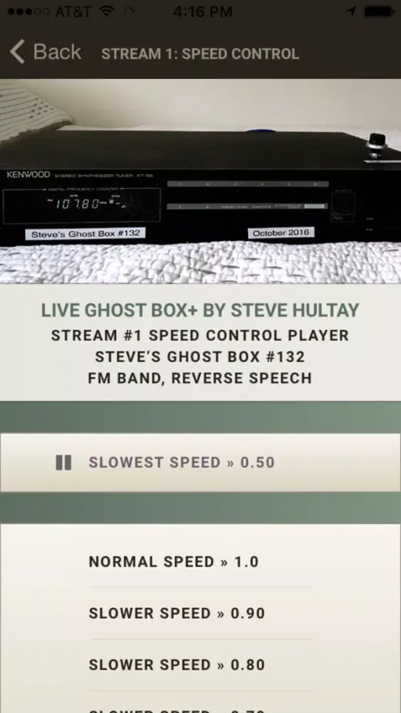 Capturas de pantalla de Live Ghost Box Plus