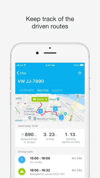 LiveGPS PRO fleet management Screenshots