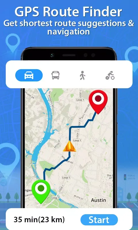 GPS Navigation & Maps Location Ekran Görüntüleri