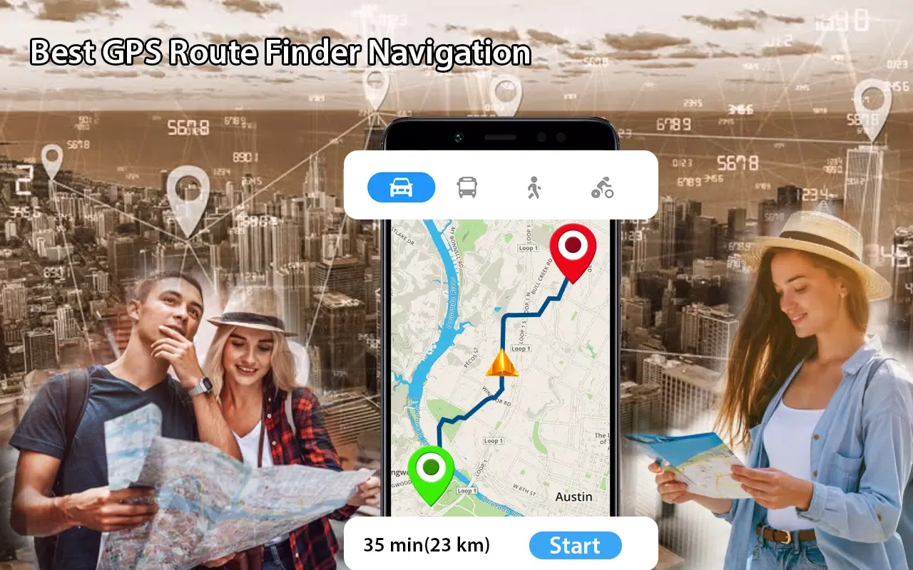 GPS Navigation & Maps Location Ekran Görüntüleri