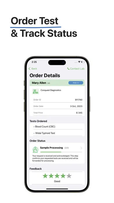 Скриншоты Crelio Health for Patients