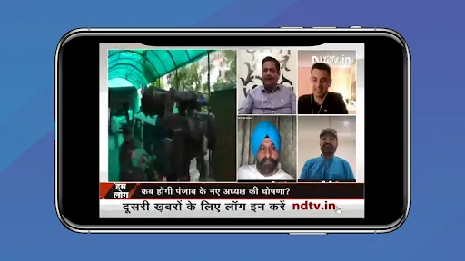 Tangkapan skrin Hindi News Live TV - Live News