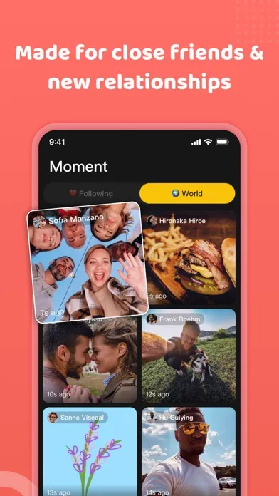 Zrzuty ekranu LiveIn - Share Your Moment