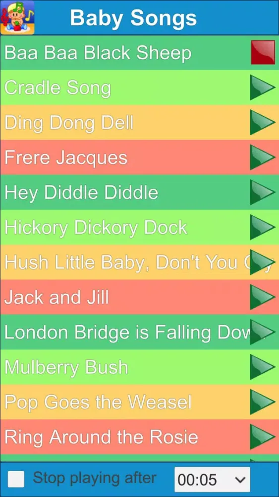 Baby Songs and Lullabies应用截图