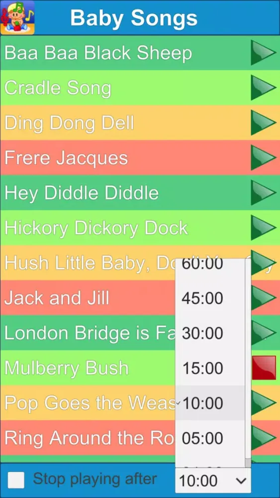 Baby Songs and Lullabies应用截图