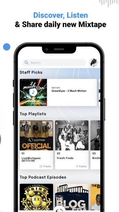 Screenshot di LiveMixtapes - Mixtape Culture