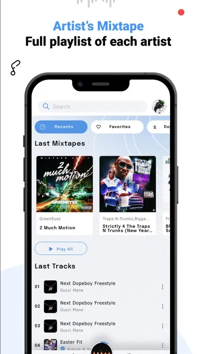 Screenshot di LiveMixtapes - Mixtape Culture