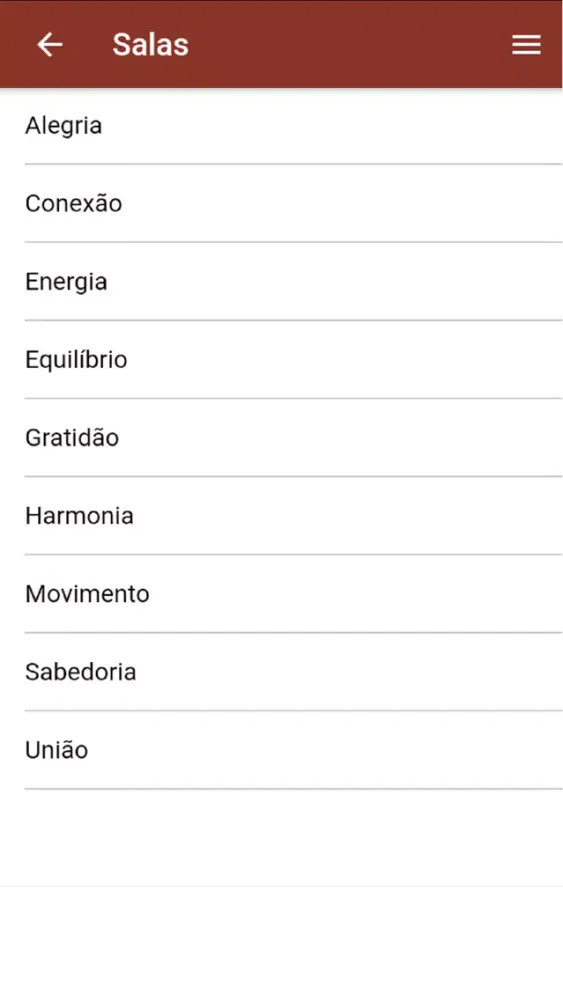 Screenshot di Terra Luz App
