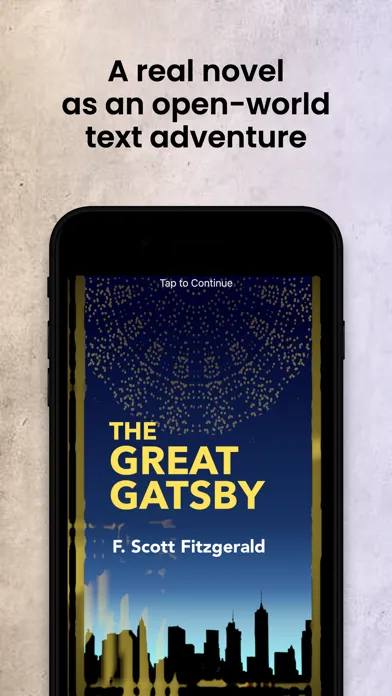 Captures d'écran de The Great Gatsby, a Live Novel