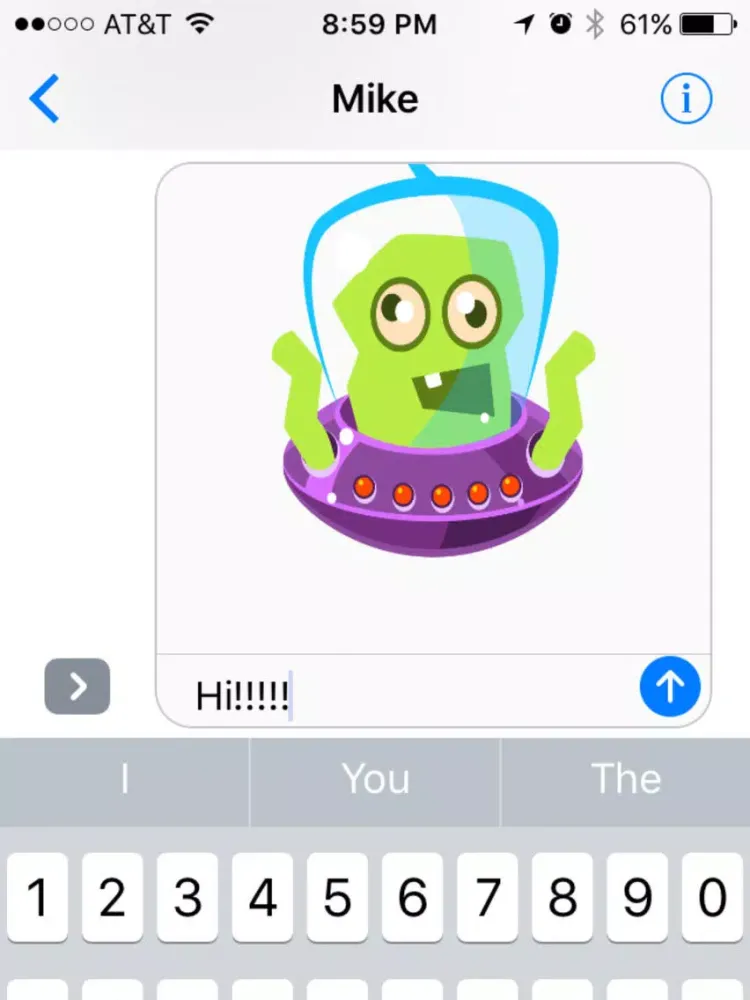 Alien Emojis iPad  Screenshots