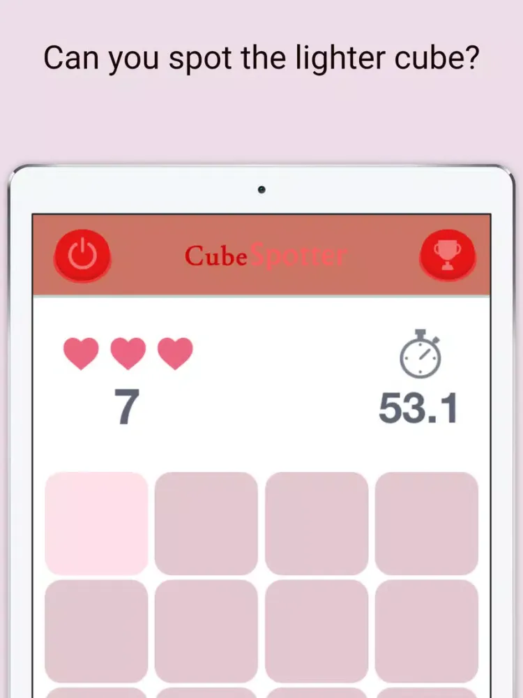 Cube Spotter iPad 應用截圖