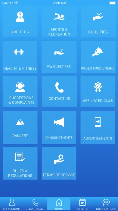 Ảnh chụp màn hình của The Celebration Sports Club