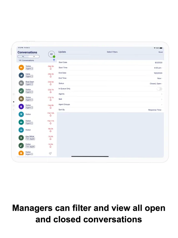 Conversational Cloud iPad  Screenshots