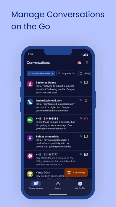 Conversational Cloud Screenshots