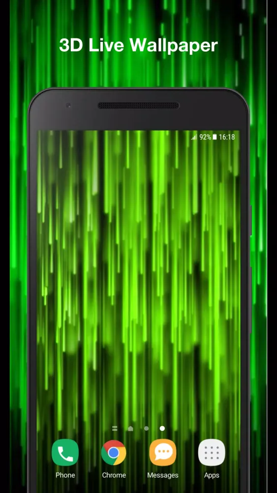 Captures d'écran de Neon Rain Live Wallpaper