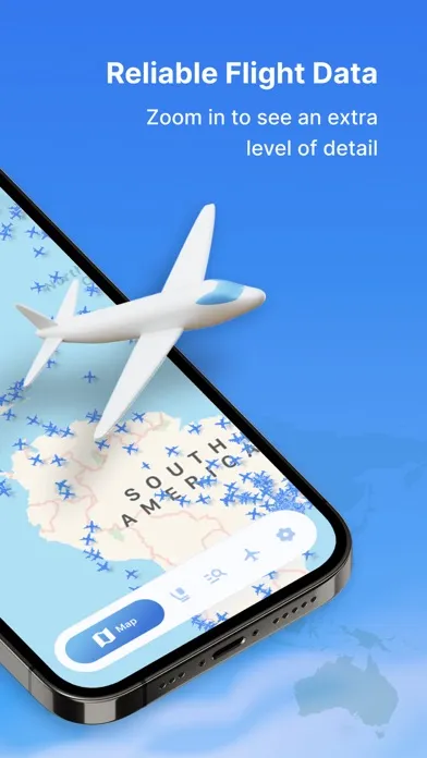 Ảnh chụp màn hình của Live Plane - Flight Tracker