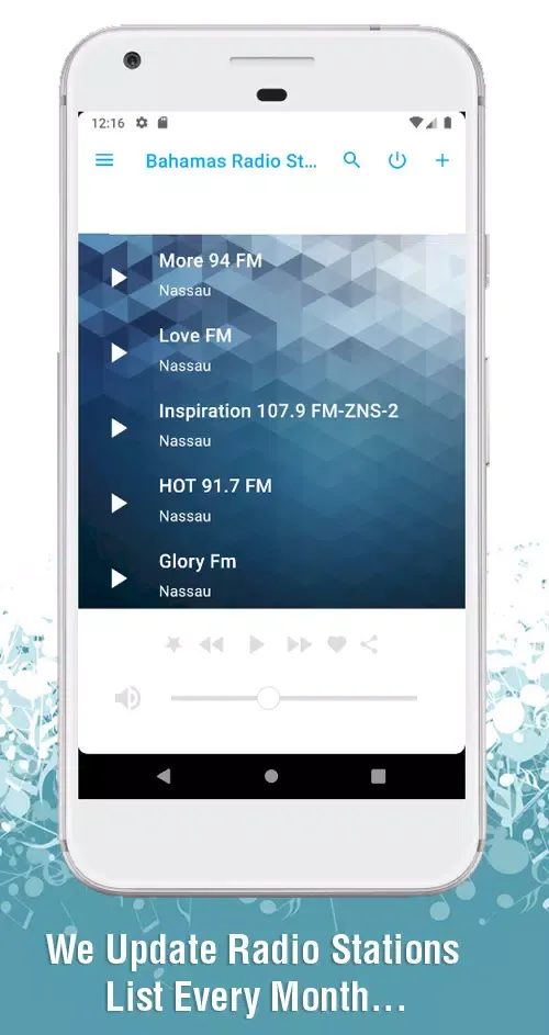 Screenshot di Bahamas Radio Stations