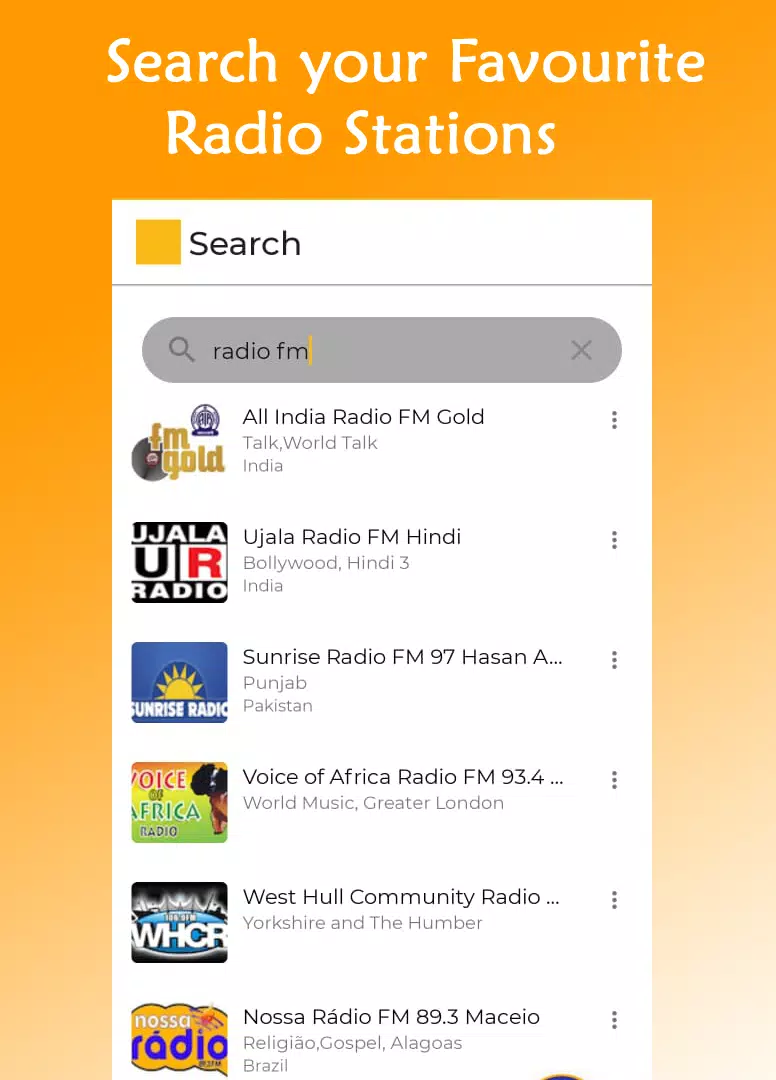 Radio FM: Internet Radio AM/FM Screenshots