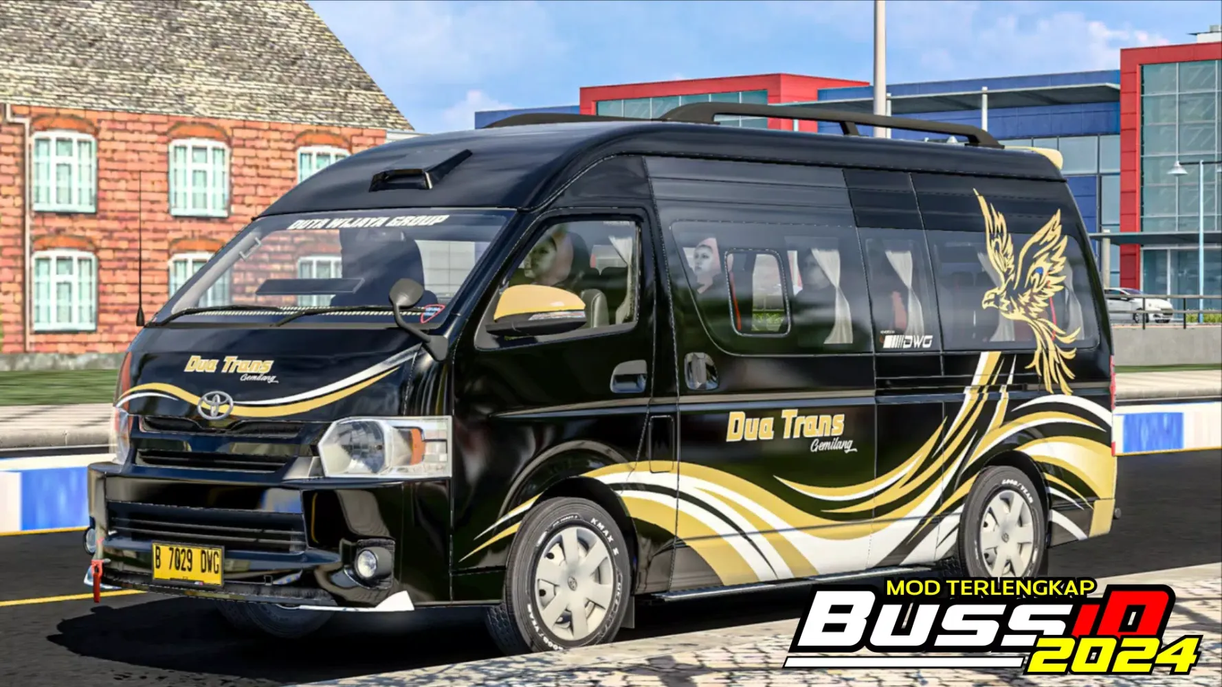 Screenshot di Mod Terlengkap Bussid 2024