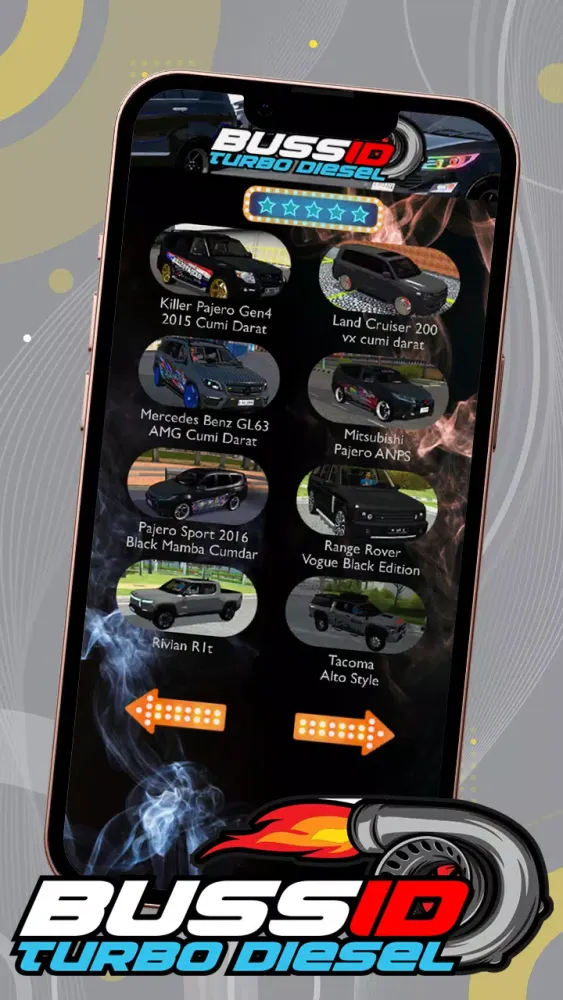 Capturas de tela do Mod Bussid Turbo Diesel
