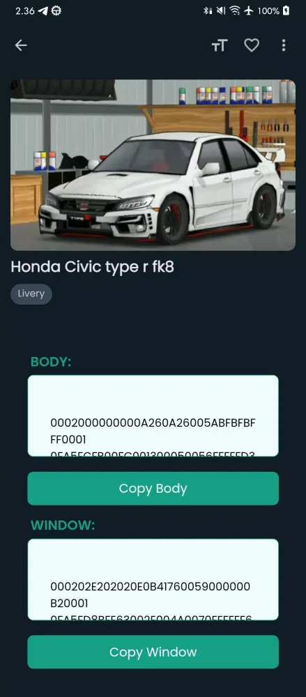 Skin FRLegends Livery Mod 스크린샷