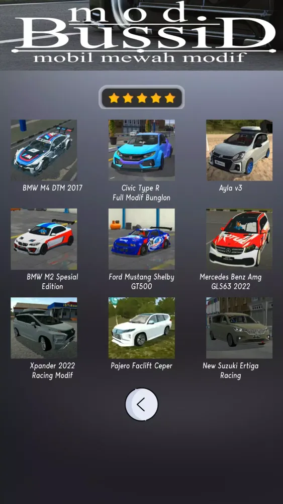 تصاویر Mod Bussid Mobil Mewah Modif